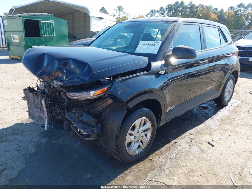 Vin: kmhrb8a34nu200948, lot: 46959263, hyundai venue se 20222