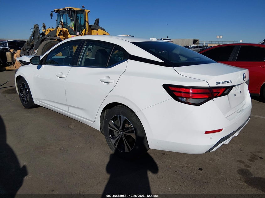 Vin: 3n1ab8cv7ny298535, lot: 46959334, nissan sentra sv xtronic cvt 20223