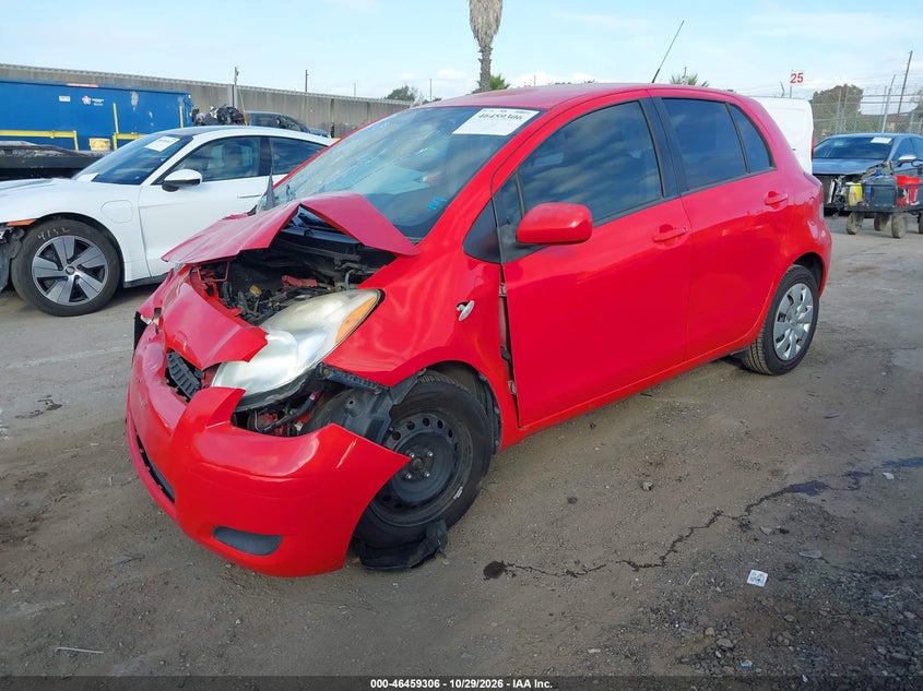 2009 Toyota Yaris, Front End, IAAI, VIN JTDKT903095246531 — photo 2
