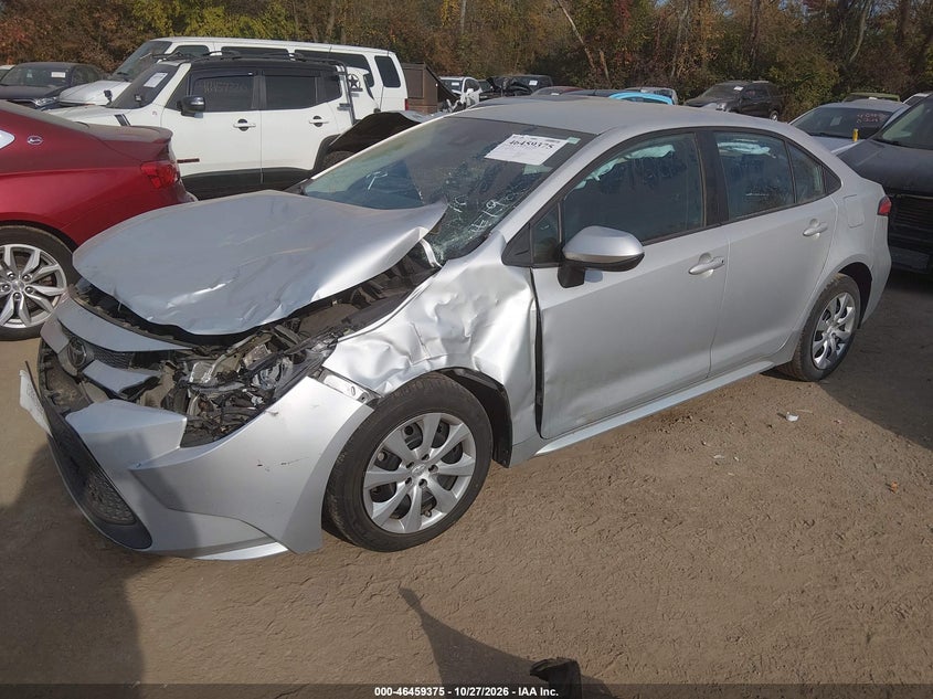 Vin: 5yfepmae9mp260346, lot: 46959751, toyota corolla le 20212