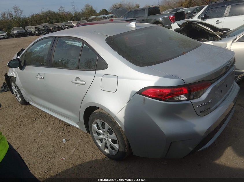 Vin: 5yfepmae9mp260346, lot: 46959751, toyota corolla le 20213
