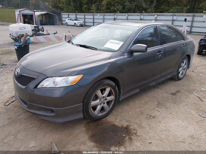 2007 Toyota Camry Se V6, Right Side, IAAI, VIN 4T1BK46K67U038933 — photo 2