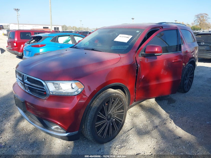 Vin: 1c4rdjdg4ec455254, lot: 46959962, dodge durango limited 20142