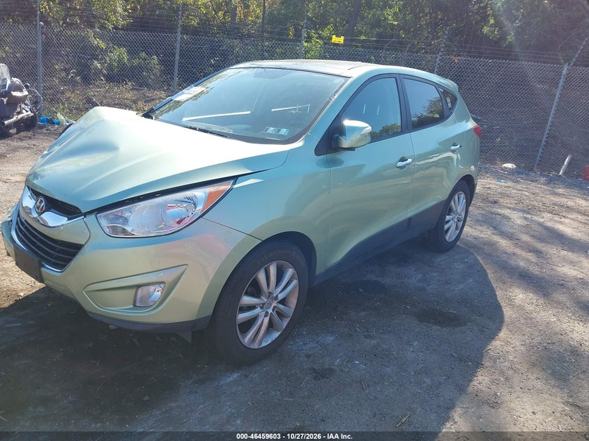 Vin: km8ju3ac6au022061, lot: 46959979, hyundai tucson limited 20102