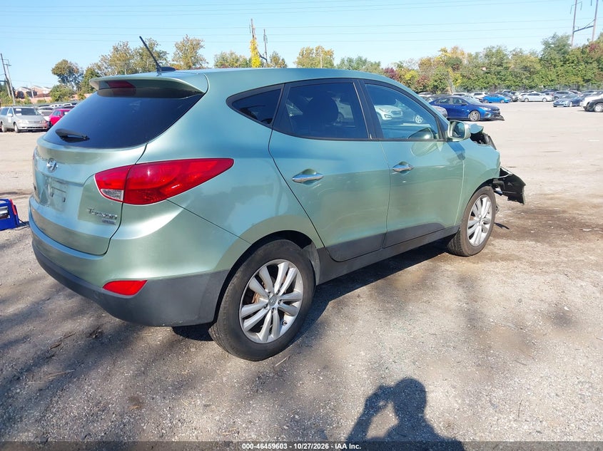 Vin: km8ju3ac6au022061, lot: 46959979, hyundai tucson limited 20104