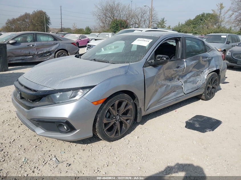 Vin: 2hgfc2f8xmh500440, lot: 46959989, honda civic sport 20212