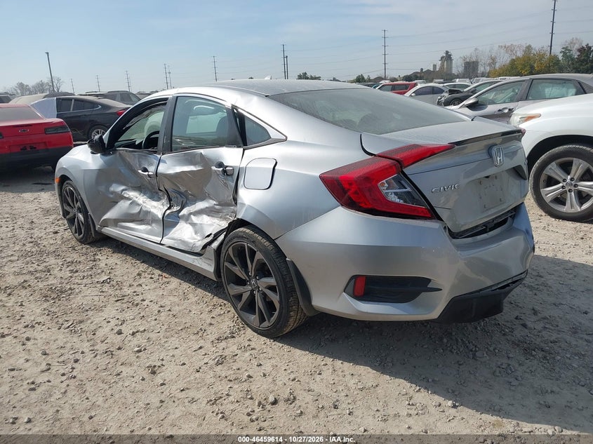 Vin: 2hgfc2f8xmh500440, lot: 46959989, honda civic sport 20213
