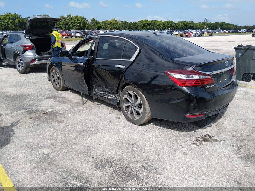 Vin: 1hgcr2f75ha109922, lot: 46959994, honda accord ex 20173