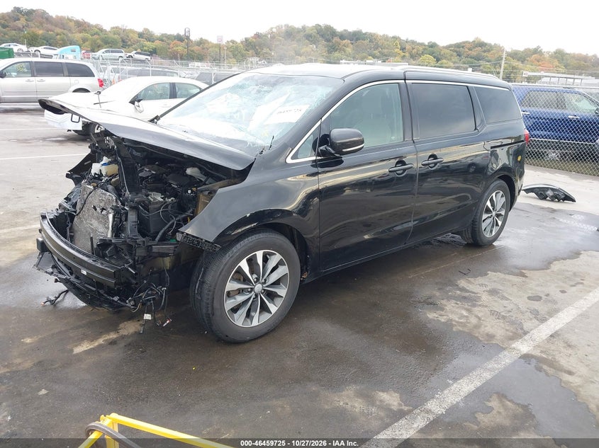 Vin: kndmc5c14g6121874, lot: 46960101, kia sedona sx 20162
