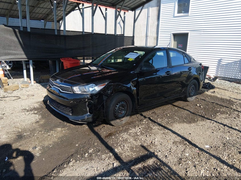 Vin: 3kpa24ab6je081486, lot: 46960149, kia rio lx 20182