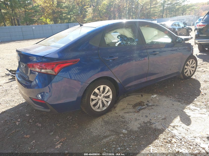 Vin: 3kpc24a34ke047467, lot: 46960206, hyundai accent se 20194