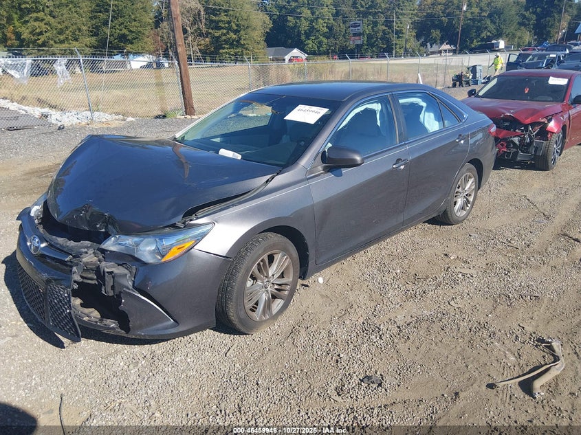 Vin: 4t1bf1fkxfu116082, lot: 46960323, toyota camry se 20152