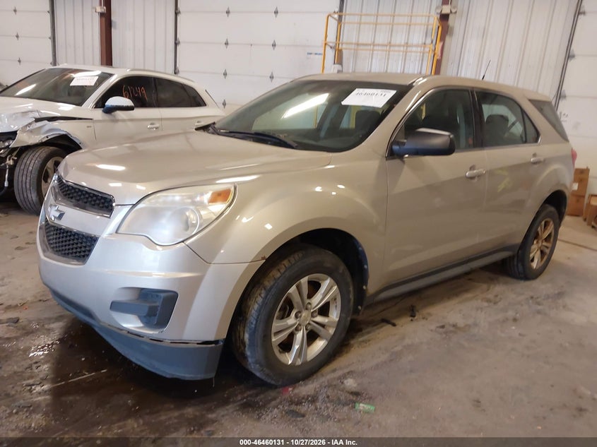 Vin: 2gnalbek5c6291597, lot: 46960507, chevrolet equinox ls 20122