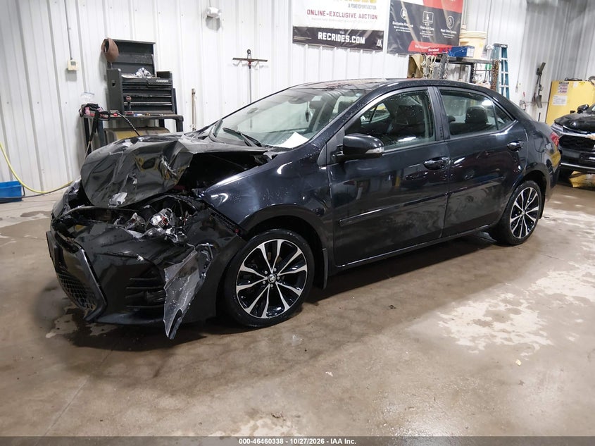 Vin: 5yfburhe9jp782131, lot: 46960714, toyota corolla se 20182