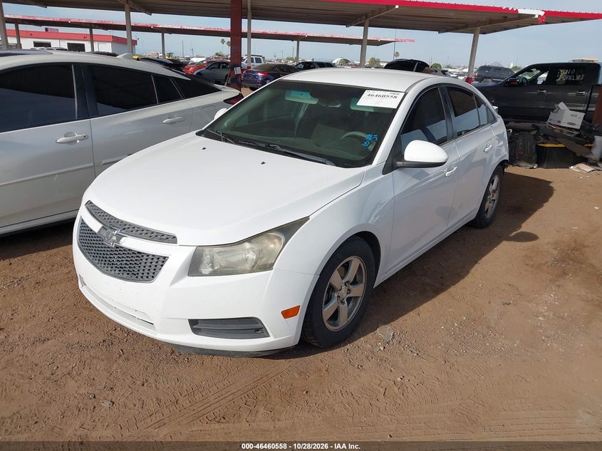 2014 Chevrolet Cruze 1Lt Auto, Left Rear, IAAI, VIN 1G1PC5SB7E7242664 — photo 2