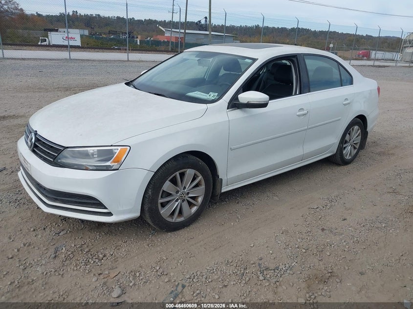 2015 Volkswagen Jetta 2.0L Tdi Se, Обычный износ, IAAI, VIN 3VWLA7AJ2FM265841 — фото 2