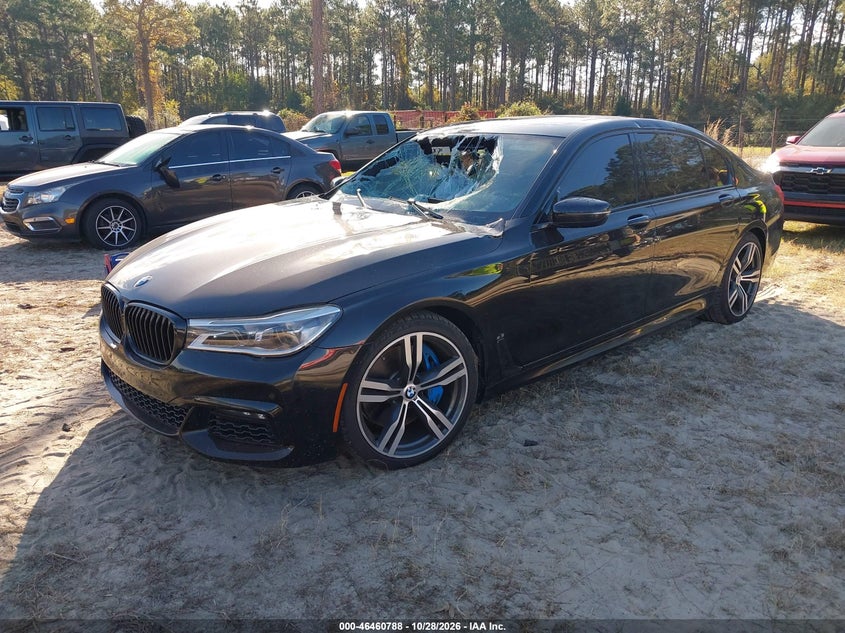 Vin: wba7f0c56kgm25394, lot: 46961165, bmw 750i 20192