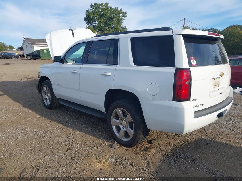 Vin: 1gnscakc4jr254666, lot: 46961284, chevrolet tahoe ls 20183