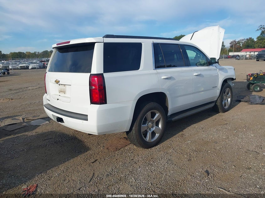 Vin: 1gnscakc4jr254666, lot: 46961284, chevrolet tahoe ls 20184