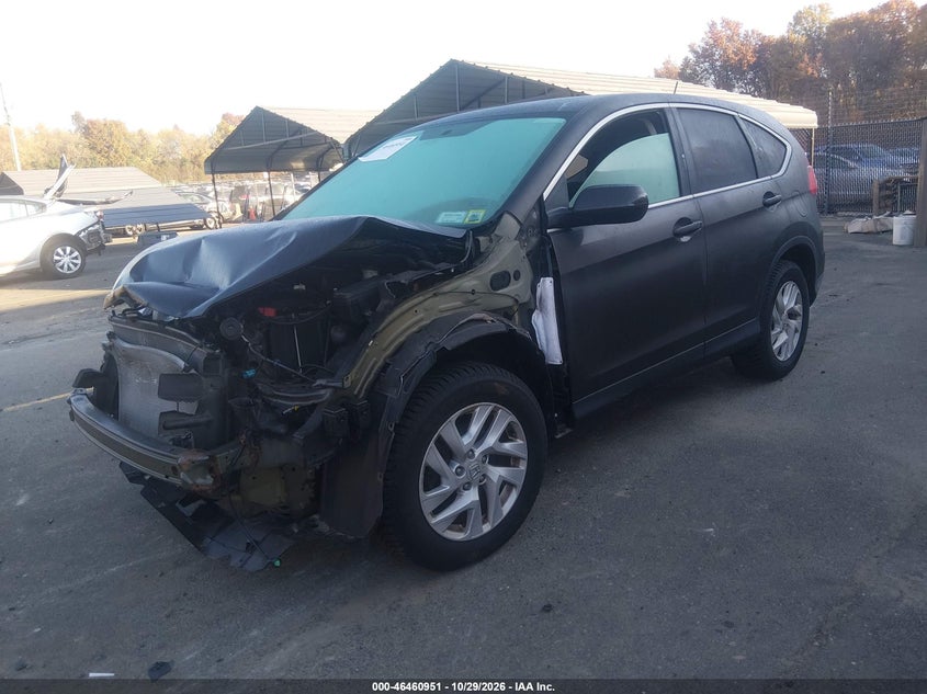 Vin: 2hkrm4h59fh647835, lot: 46961327, honda cr-v ex 20152
