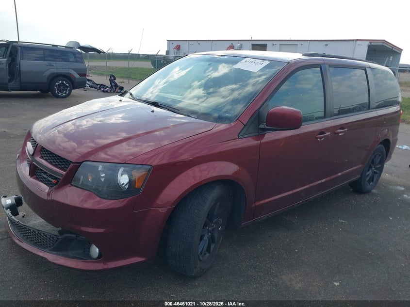 Vin: 2c4rdgeg6kr784185, lot: 46961397, dodge grand caravan gt 20192