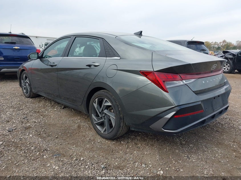 Vin: kmhlp4dg6ru730245, lot: 46961579, hyundai elantra limited 20243