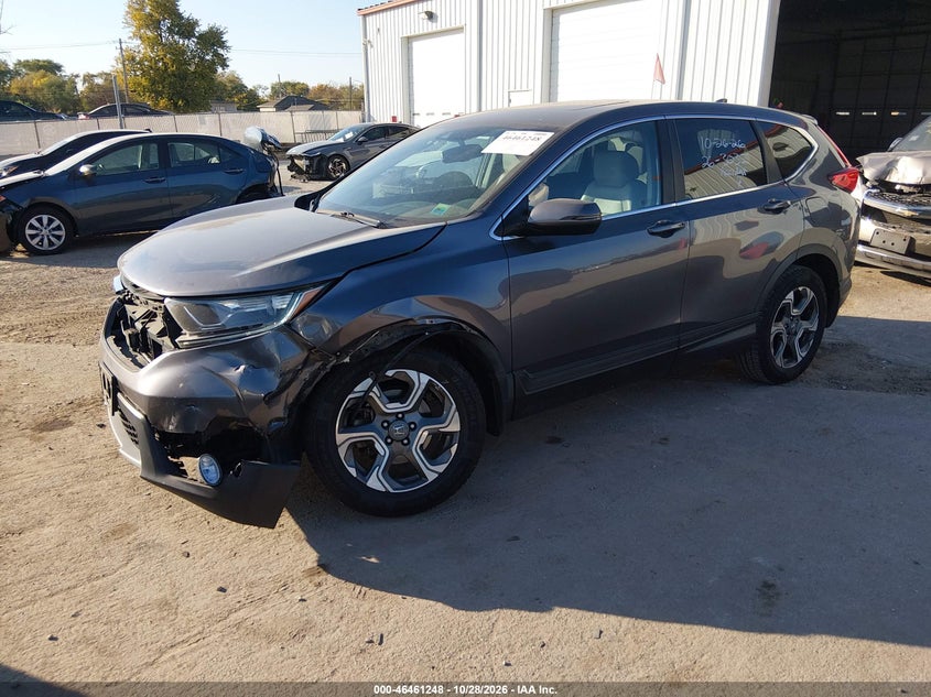 2017 Honda Cr-V Ex-L/Ex-L Navi, Front End, IAAI, VIN 5J6RW2H82HL051208 — photo 2
