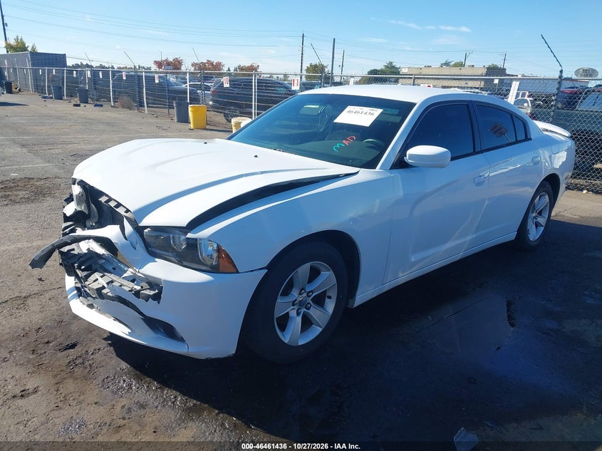 Vin: 2c3cdxbg8dh611825, lot: 46961812, dodge charger se 20132