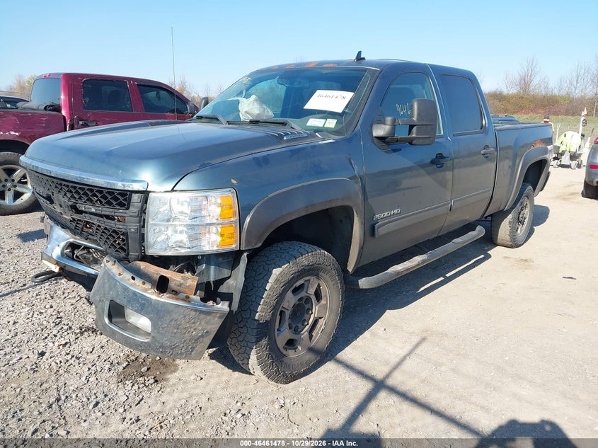 2013 Chevrolet Silverado 2500Hd Lt, Front End, IAAI, VIN 1GC1KXCG7DF211232 — photo 2