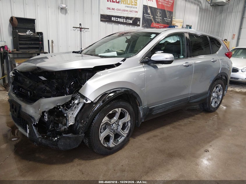 Vin: 5j6rw2h56ka012601, lot: 46961992, honda cr-v ex 20192