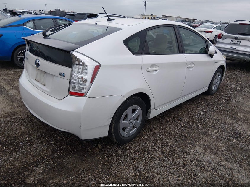 Vin: jtdkn3du1a0152508, lot: 46962010, toyota prius ii 20104
