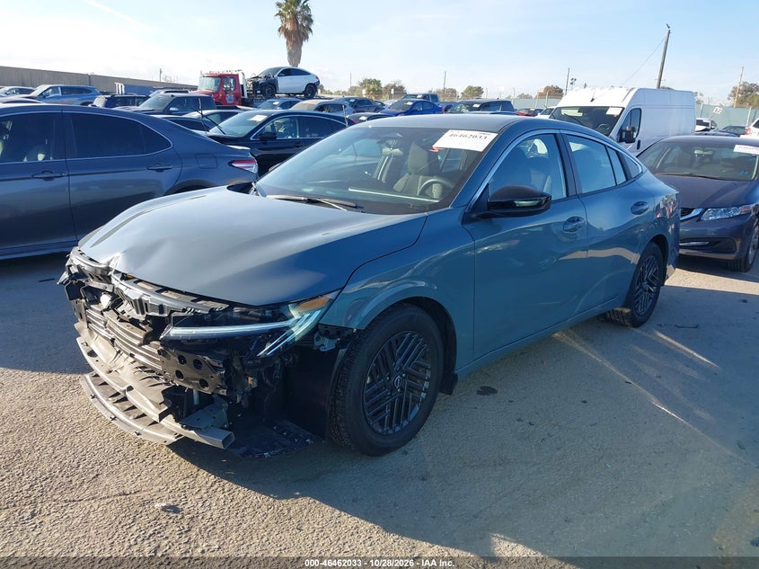2026 Nissan Sentra Sv, Front End, IAAI, VIN 3N1AB9CV7TY221277 — photo 2
