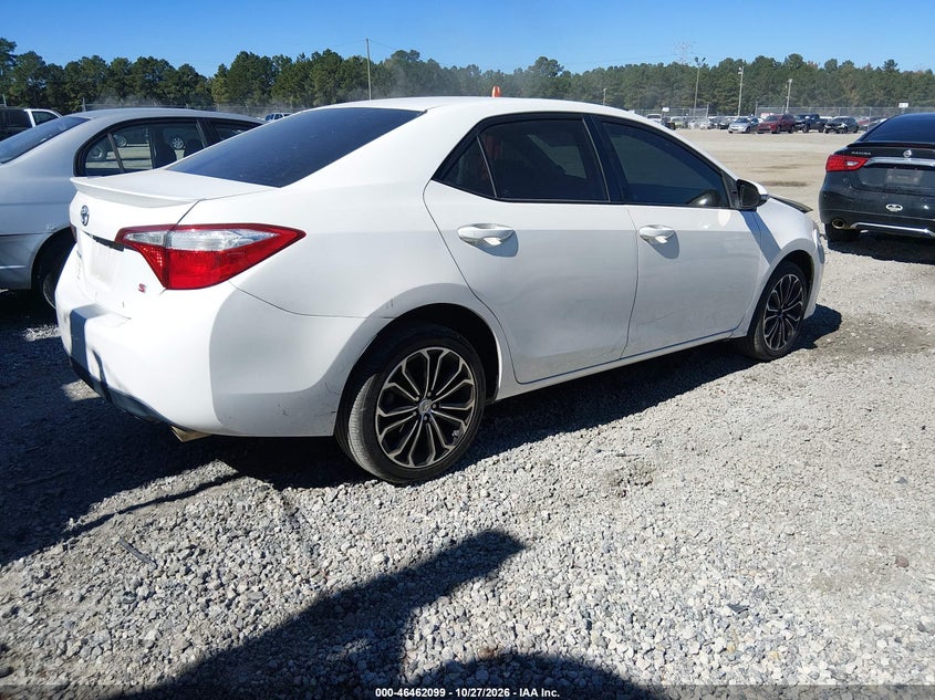 Vin: 5yfburhe4gp475569, lot: 46962475, toyota corolla s plus 20164