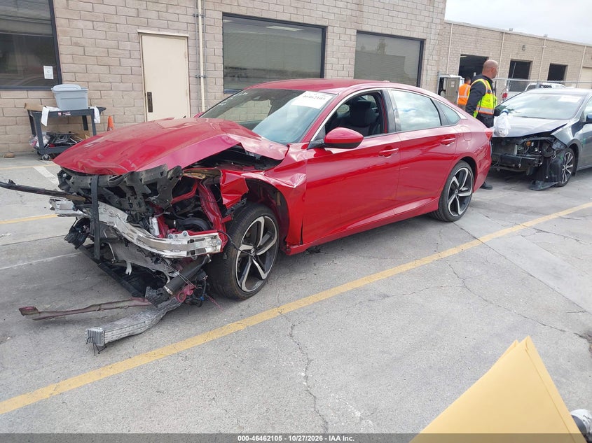 Vin: 1hgcv1f35ka110076, lot: 46962481, honda accord sport 20192