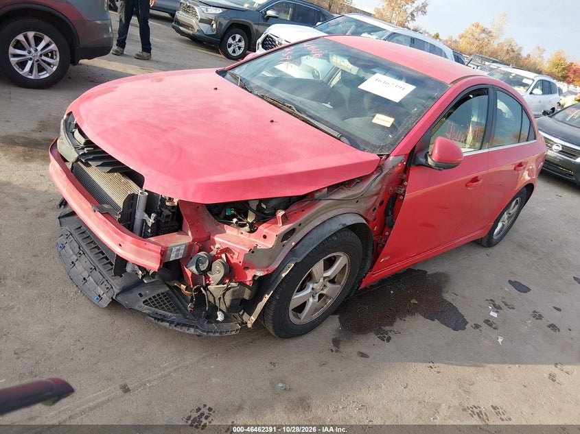 Vin: 1g1pc5sb6e7473345, lot: 46962767, chevrolet cruze 1lt auto 20142