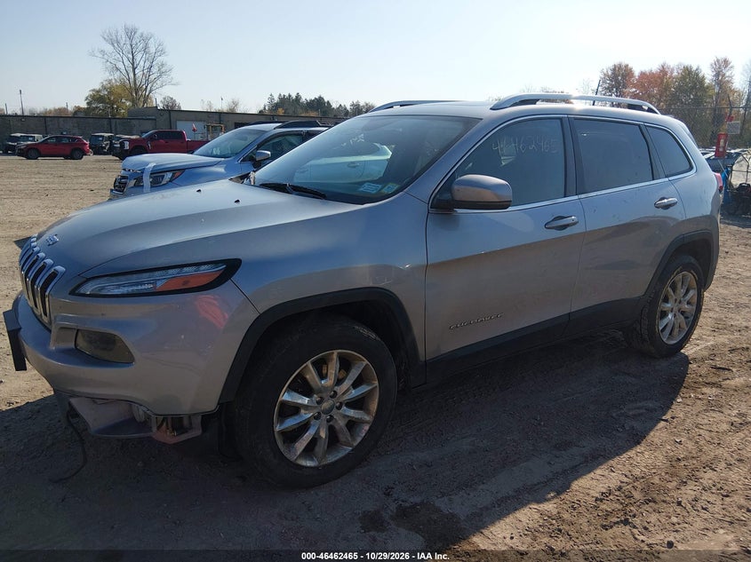 2016 Jeep Cherokee Limited, Undercarriage, IAAI, VIN 1C4PJMDB8GW338090 — photo 2