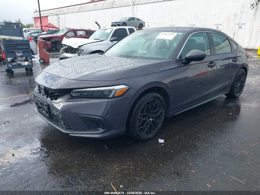 Vin: 19xfl1h70ne020918, lot: 46962855, honda civic ex-l 20222