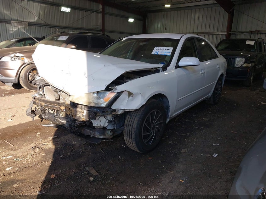 Vin: 5npet4ac6ah653840, lot: 46963372, hyundai sonata gls 20102