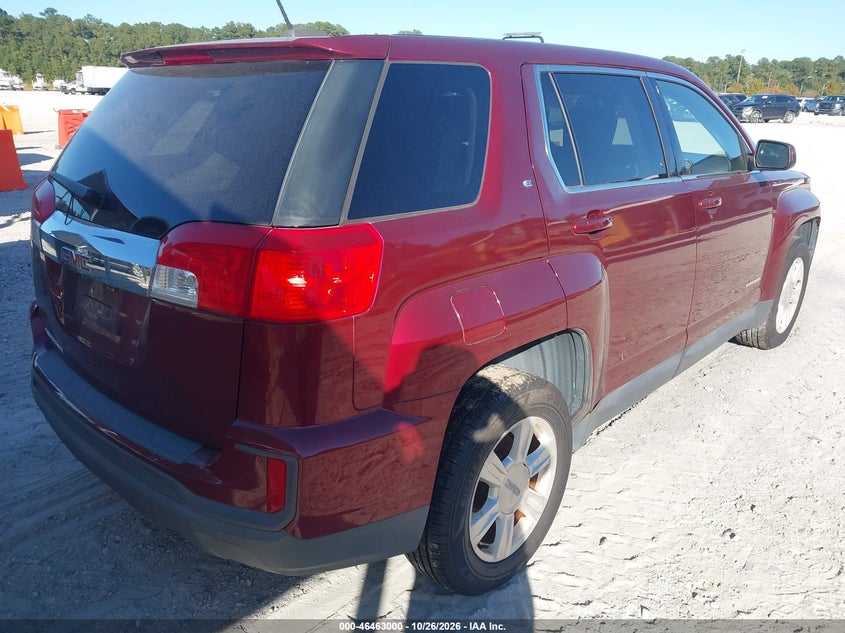 Vin: 2gkalmek7g6149900, lot: 46963376, gmc terrain sle-1 20164