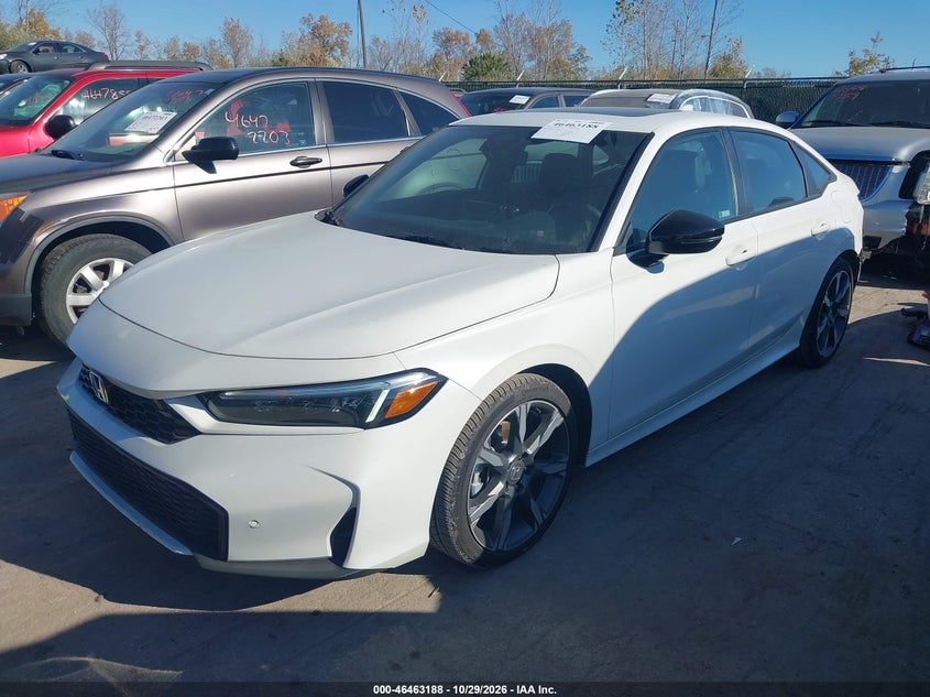 Vin: 2hgfe4f80th323594, lot: 46963564, honda civic hybrid sport/sport touring 20262