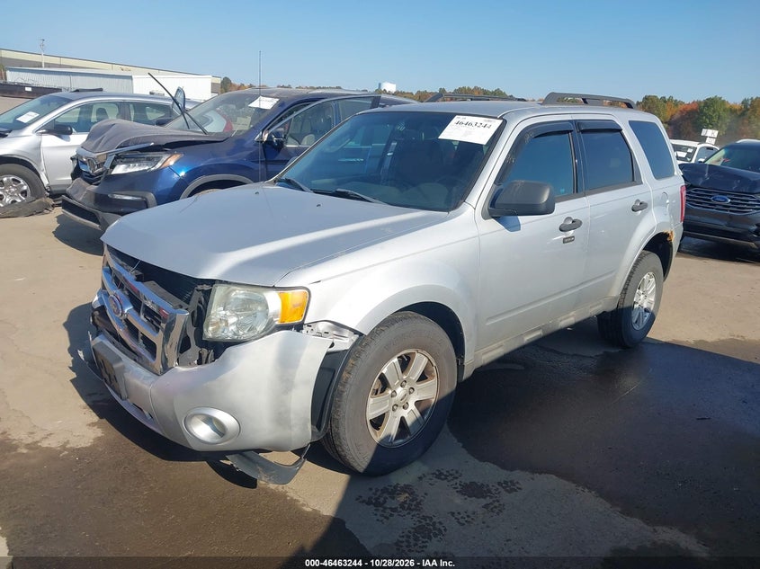 2011 Ford Escape Xlt, Удар спереду, IAAI, VIN 1FMCU9DG4BKC53015 — фото 2