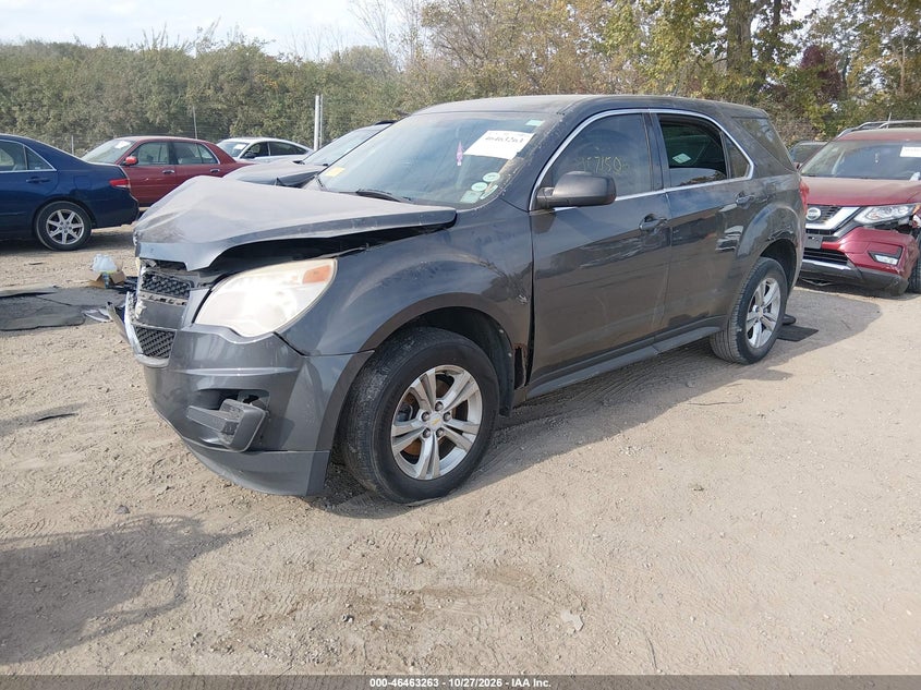 Vin: 2cnalbewxa6318846, lot: 46963639, chevrolet equinox ls 20102