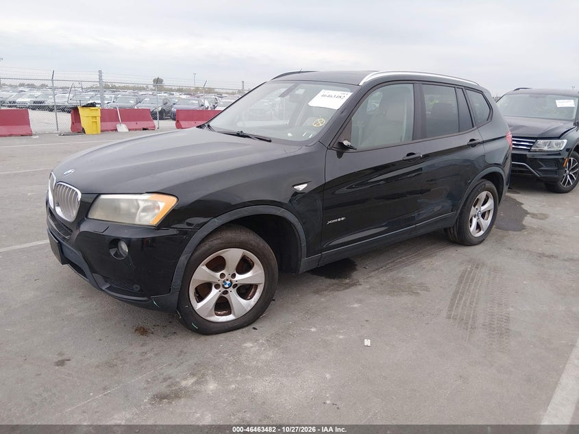 Vin: 5uxwx5c50bl708405, lot: 46963858, bmw x3 xdrive28i 20112