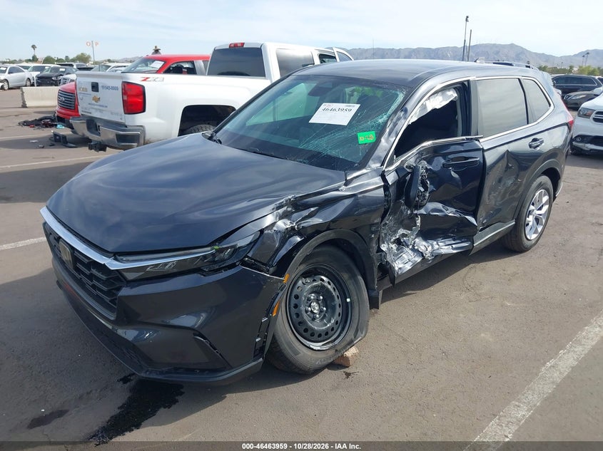 2026 Honda Cr-V Lx Awd, Левый бок, IAAI, VIN 2HKRS4H28TH517729 — фото 2