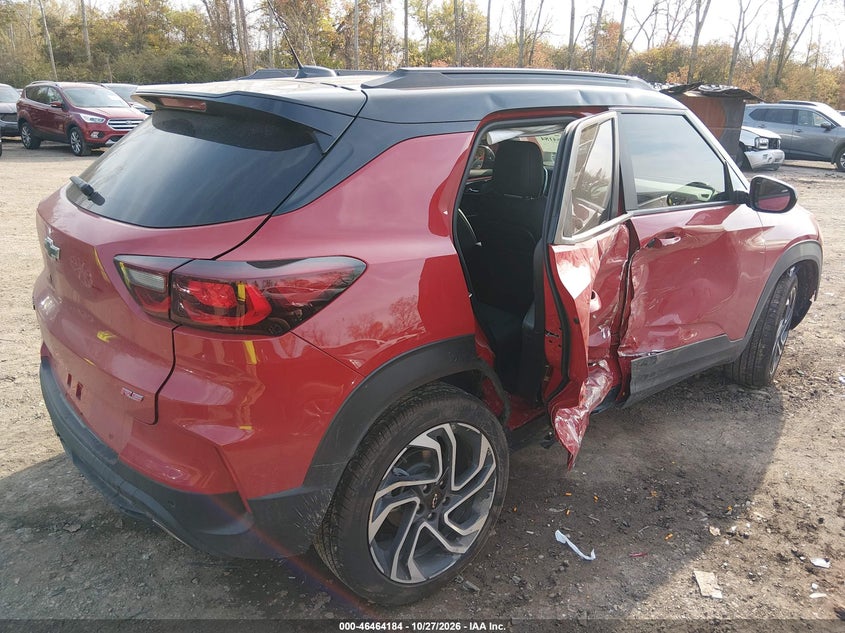 Vin: kl79musl7tb259701, lot: 46964559, chevrolet trailblazer awd rs 20264