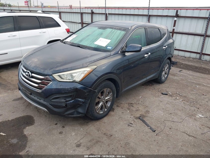 Vin: 5xyzt3lb5eg152760, lot: 46964596, hyundai santa fe sport 2.4l 20142