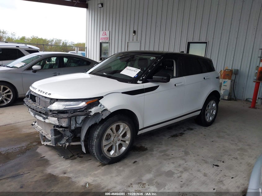 Vin: salzj2fx1mh122094, lot: 46964761, land rover range rover evoque s 20212