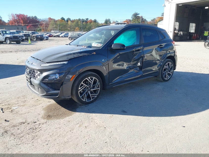 Vin: km8k3ca36pu052242, lot: 46964767, hyundai kona n line 20232