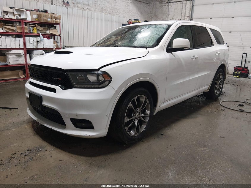 Vin: 1c4sdjct4kc740726, lot: 46964986, dodge durango r/t 20192