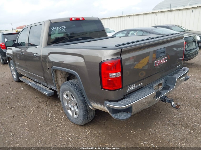 Vin: 3gtp1vecxfg394350, lot: 46965005, gmc sierra 1500 slt 20153